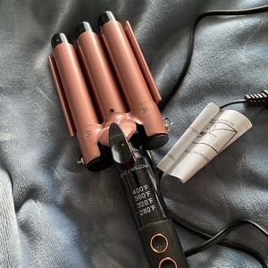Like + Willow 3 barrel curling iron - used once